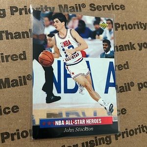 John Stockton ‘93 Upper Deck All Star Card No. 22